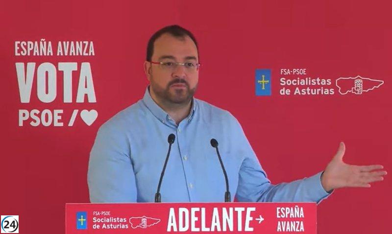 Barbón llama a unificar el voto en el PSOE para 