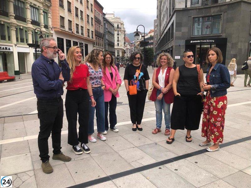 Sumar Asturias apela al voto femenino para garantizar un Gobierno de coalición progresista.