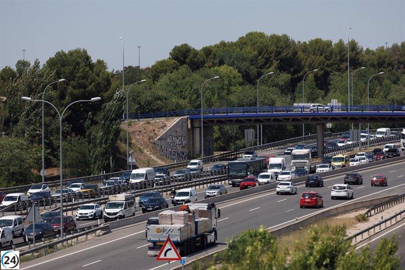 Sin incidencias en las carreteras asturianas durante el inicio de la Operación 1 de agosto.