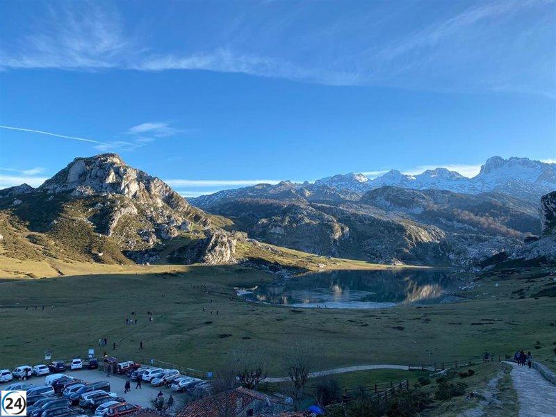 Accidente en subida a los Lagos de Covadonga: autobús con mayoría de niños vuelca con 49 personas a bordo