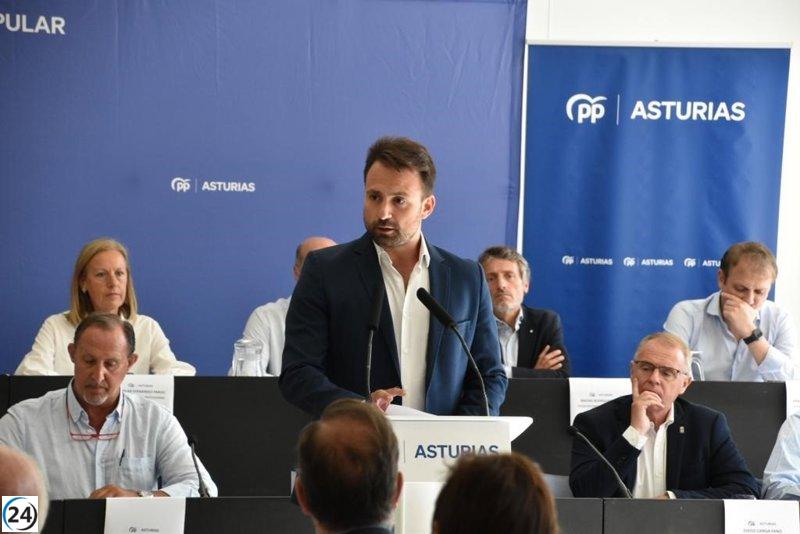 Éxito sin precedentes del PP en Asturias según Queipo