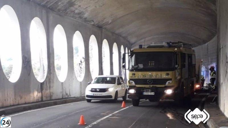 Trágico accidente en el falso túnel de Las Estazadas, en Cabrales: un motorista muere y otro resulta herido