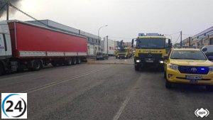 Incendio industrial en polígono de Asipo activa el Platerpa en situación 0