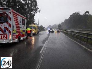Dos muertos en trágico accidente de motocicleta en la A-8 cerca de Llanes