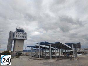 El tráfico de pasajeros en el Aeropuerto aumenta un 42,6% en enero y agosto de 2022, superando los 1,3 millones.