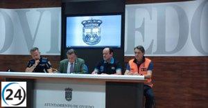 La seguridad de San Mateo será reforzada con una gran presencia de servicios de la Policía local, Bomberos y Protección Civil.