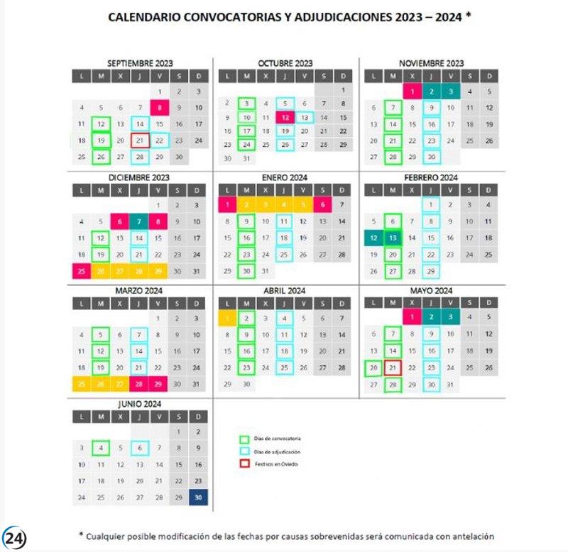 Educación establece calendario de contratos interinos para todo el año escolar.
