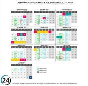 Educación establece calendario de contratos interinos para todo el año escolar.
