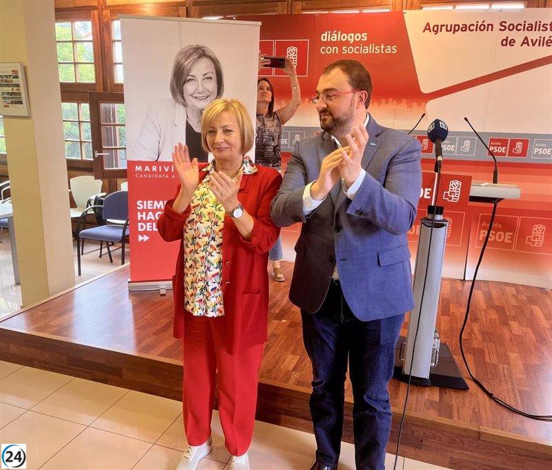 La alcaldesa de Avilés, Mariví Monteserín, se une a la Junta de Gobierno de la FEMP