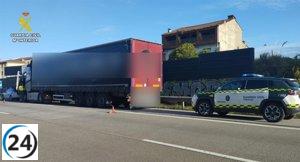 Conductor capturado en la A-66 con una tasa de alcohol cuadruplicada