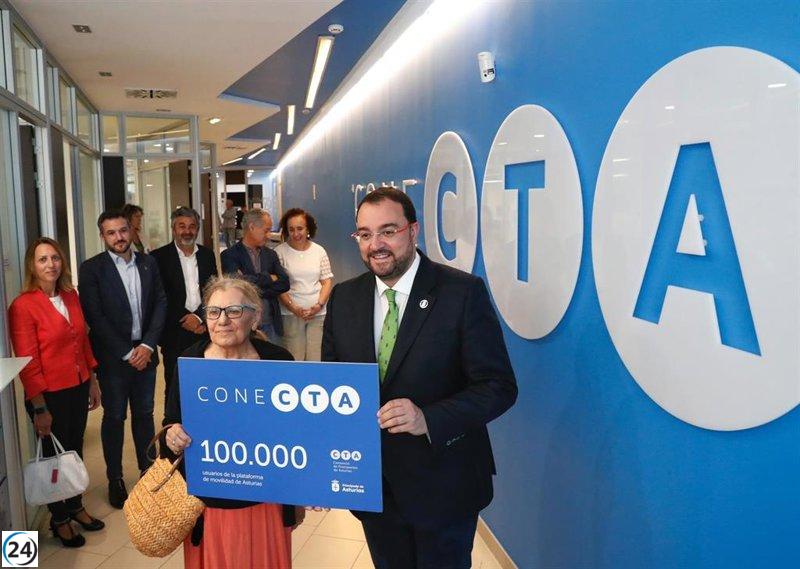 La plataforma de movilidad Conecta logra un hito al superar los 100,000 usuarios.