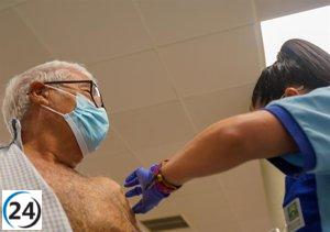 Inicio de vacunación simultánea contra la gripe y el covid en residencias de mayores, a cargo de Salud.