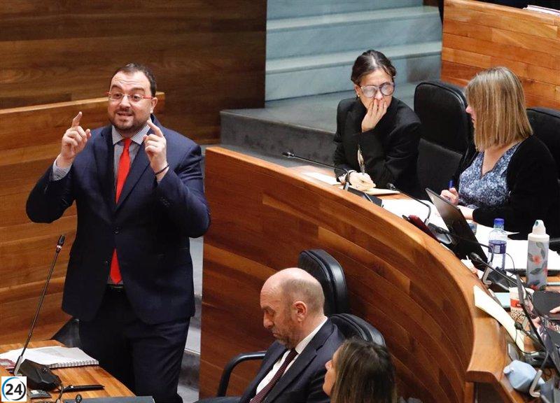 El primer enfrentamiento parlamentario entre Barbón (PSOE) y Canga (PP) se enfocará en el tema de los impuestos.