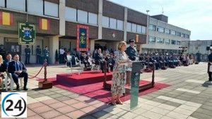 Homenajea Losa el sacrificio heroico del guardia civil Dámaso Guillén, fallecido injustamente en los actos del Pilar
