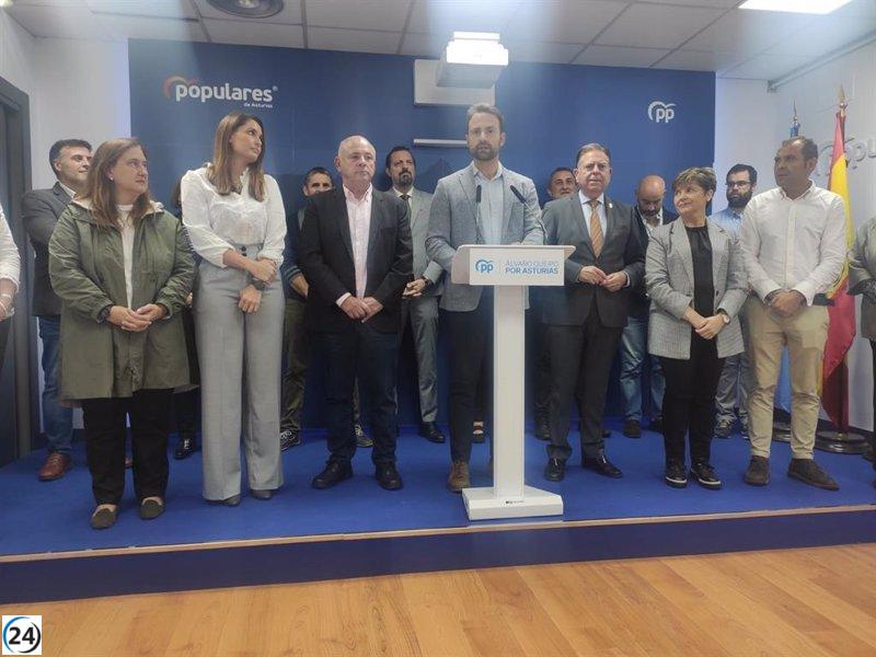 Álvaro Queipo, respaldado por alcaldes, lanza su candidatura para liderar un PP Asturias unificado y robusto