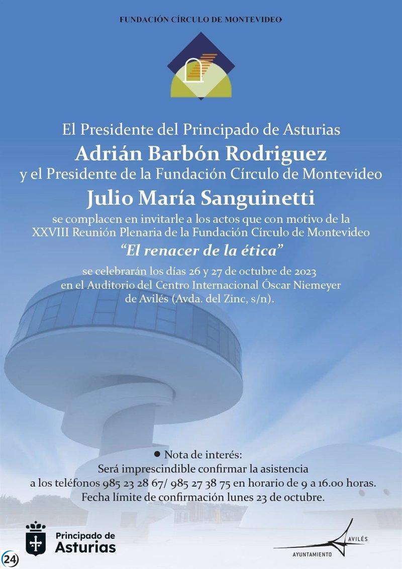 Asturias se convierte en sede inaugural de la reunión plenaria de la Fundación Círculo de Montevideo