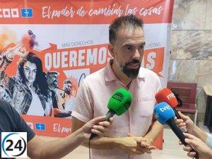 CCOO enaltece inversión social como intocable en las negociaciones autonómicas de presupuesto.