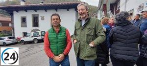 Vox critica la clausura de la Escuela de Bello en Aller y señala a Lydia Espina por desinformar.