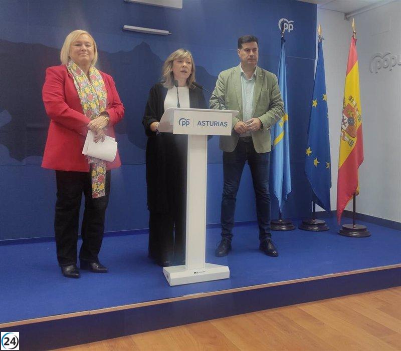 Diputados del PP lamentan ausencia de asturianos en Gobierno central