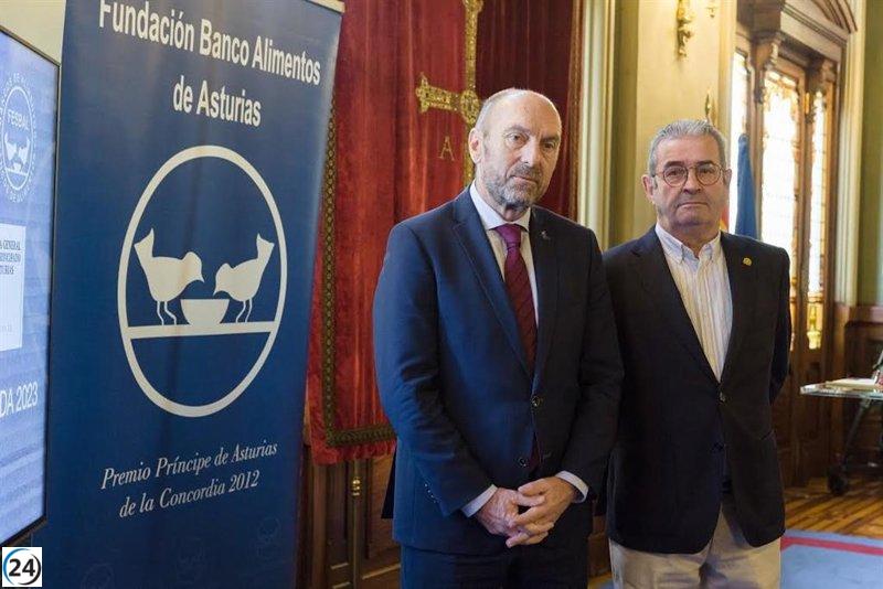 Cofiño destaca la labor de los Bancos de Alimentos y denuncia la situación 