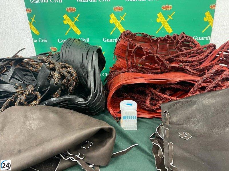 Detenido individuo por tráfico de drogas gracias a la intervención de la Guardia Civil.