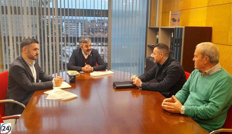 Ministro Calvo destaca ante UGT la importancia del esfuerzo de los empleados del sector ferroviario