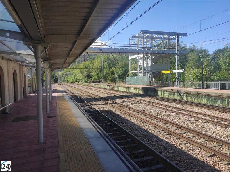 Un grave incidente de descarrilamiento de locomotora interrumpe el servicio de trenes entre Asturias y León