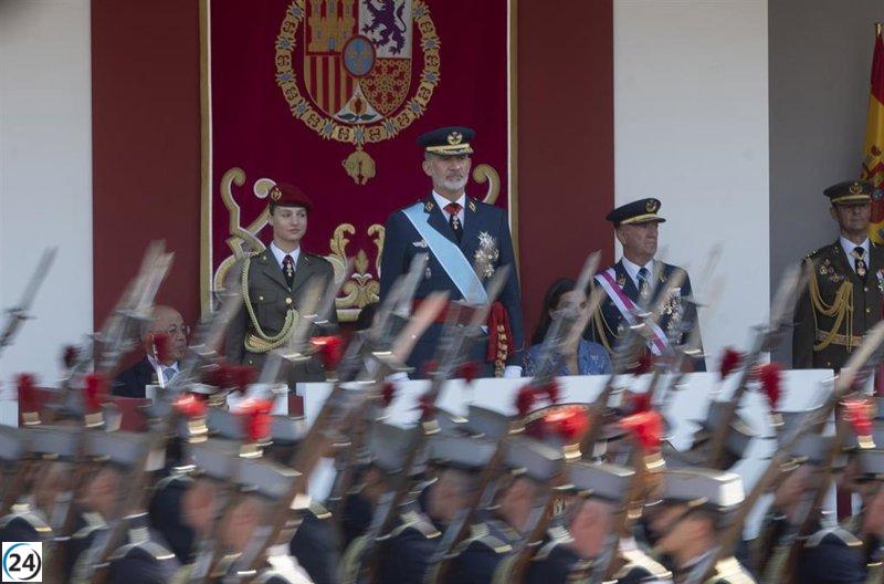 Los Reyes presidirán en Oviedo el acto central del Día de las Fuerzas Armadas en Asturias.