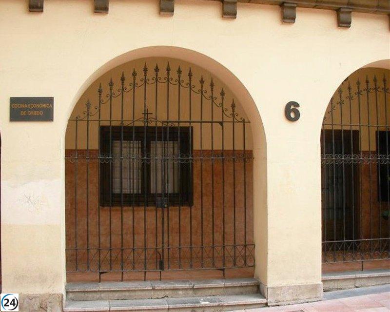 La Cocina Económica de Oviedo anticipa la entrega de 350 menús en fechas Navideñas