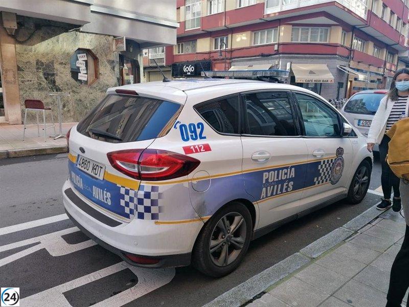 Detenido en Avilés vecino que agredió a agentes tras incidente de violencia doméstica