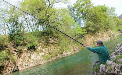 Pesca deportiva en los ríos asturianos